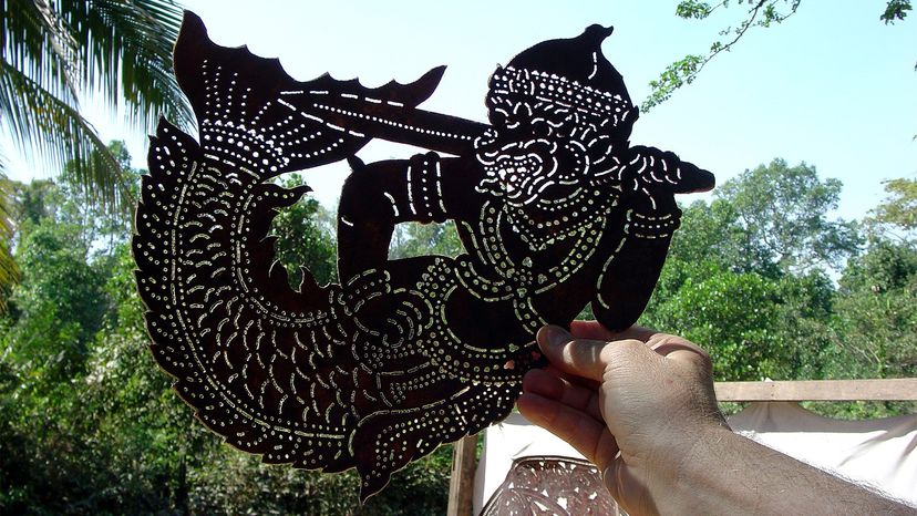 Cambodian shadow puppets