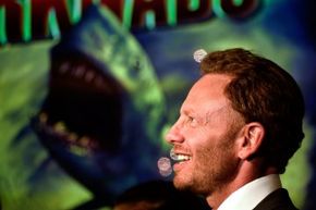 Ian Ziering leaves his &quot;90210&quot; days behind at the Los Angeles premiere of &quot;Sharknado&quot; in August 2013.