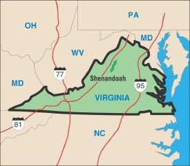 Shenandoah National Park Boundaries Shenandoah National Park Visitor Information | Howstuffworks