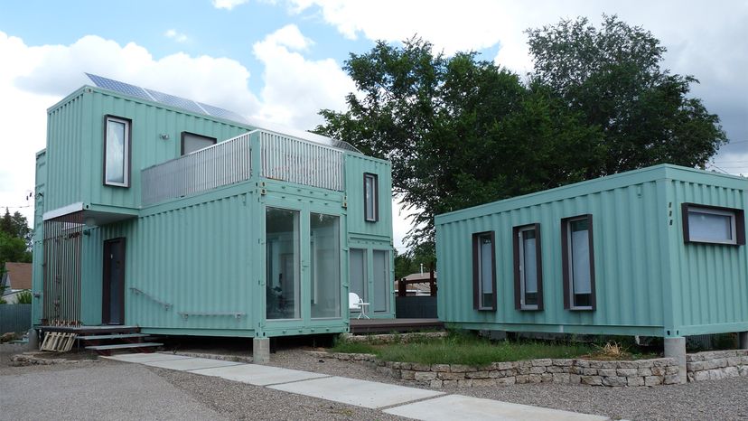 Shipping container home	