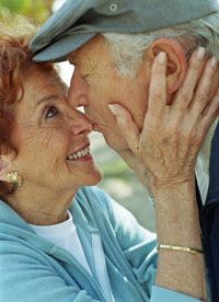 Smiling women of all ages, happiness.