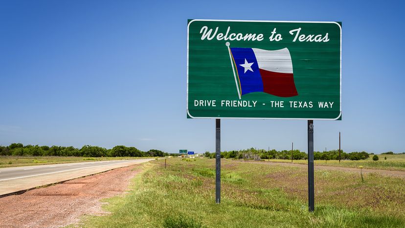Welcome to Texas State Sign