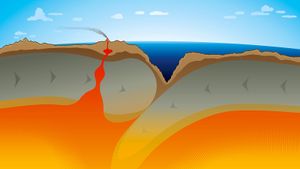 Vector illustration of Tectonic Plates