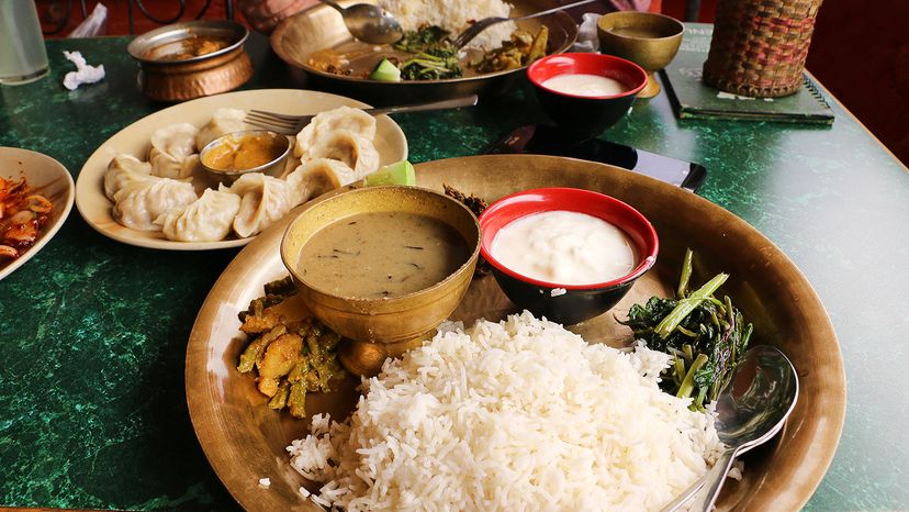 Dal bhat.
