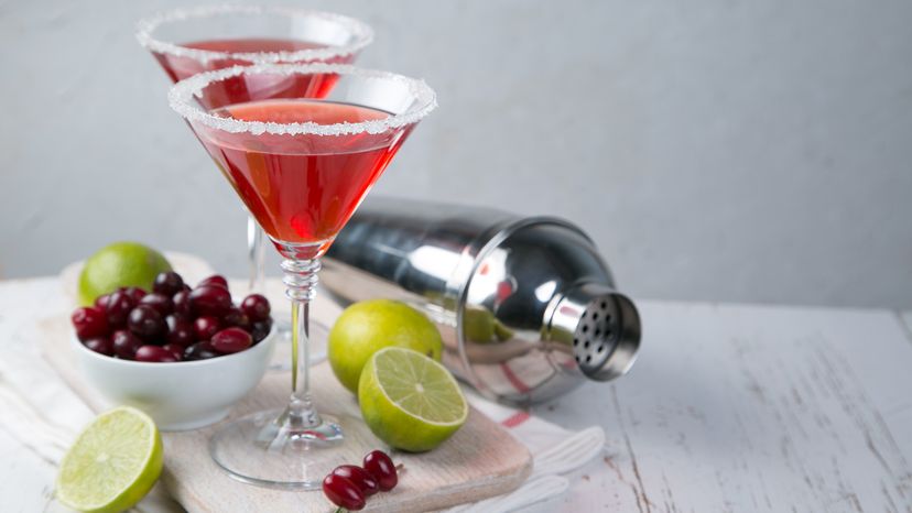 Cranberry martini