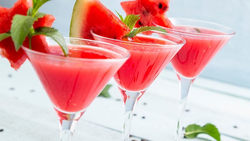 Watermelon martini