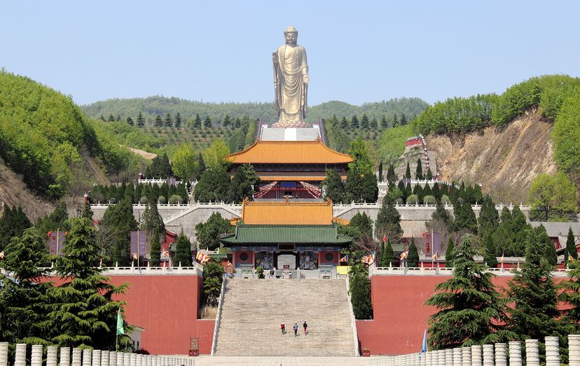 Spring Temple Buddha