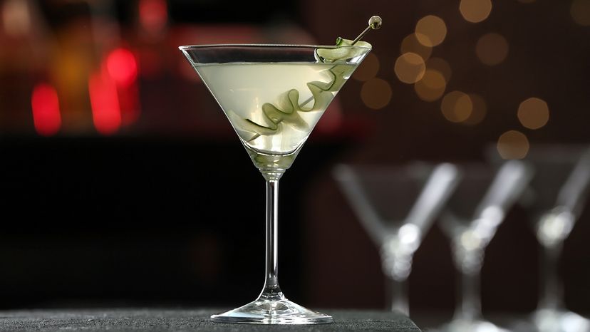 Cucumber martini