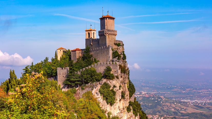 Guaita fortress in San Marino