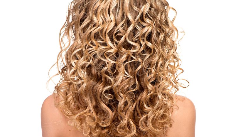 Multi-textured perm