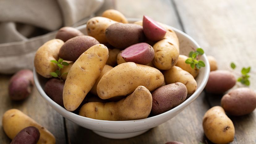 Fingerling potatoes