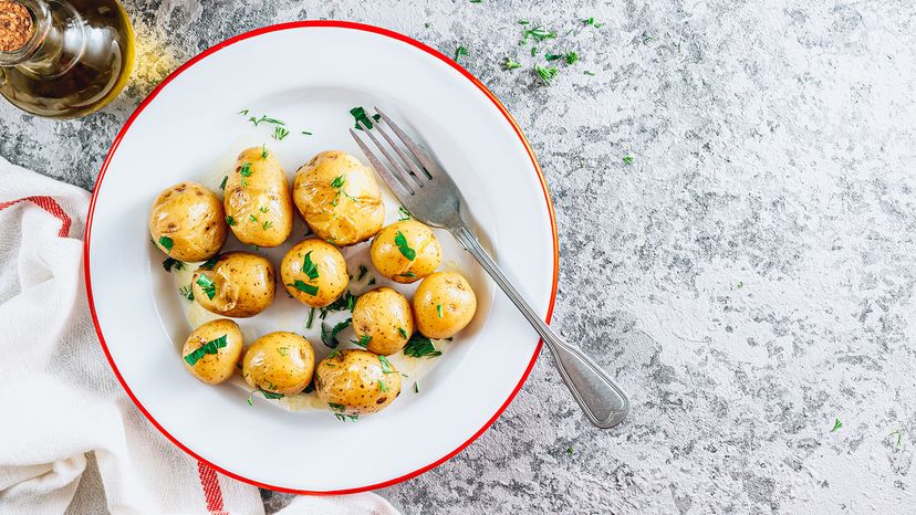 German Butterball potatoes