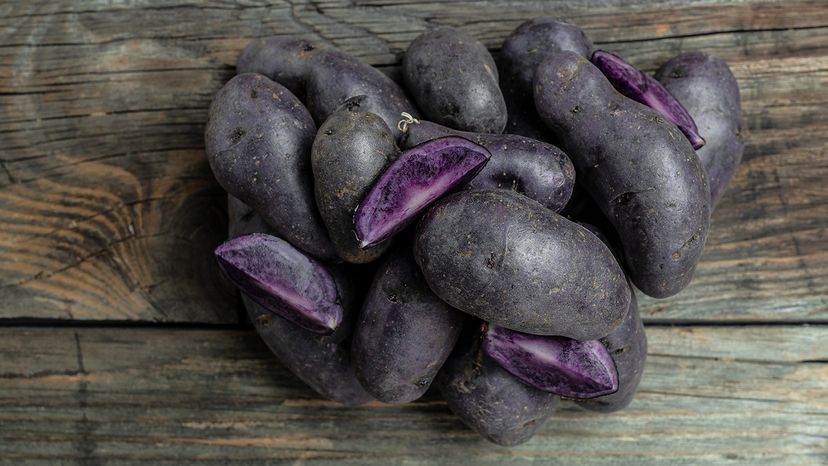Purple potatoes