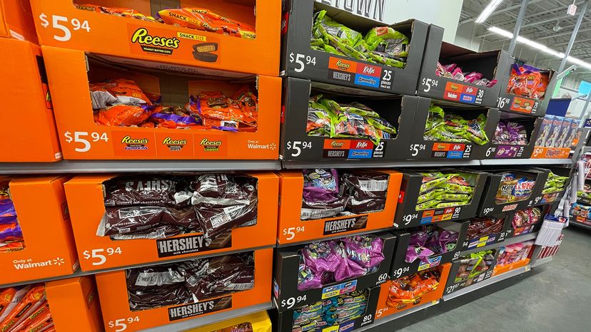 Grocery store Halloween candy