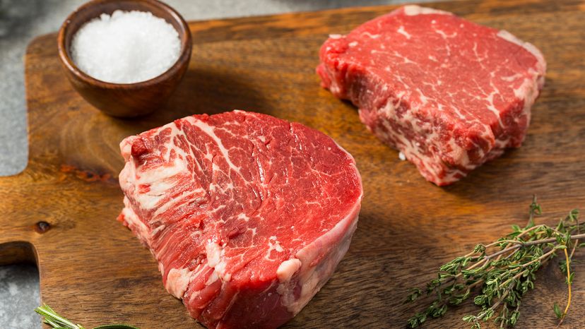 Raw Filet Mignon