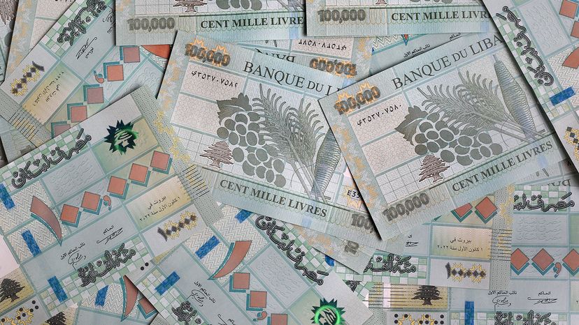 Lebanese pounds