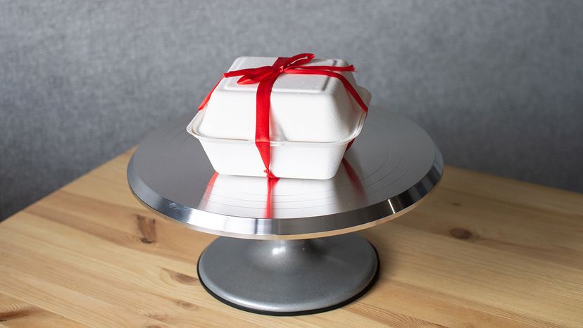 Cake stand.