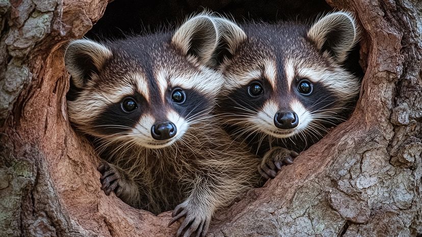 raccoons