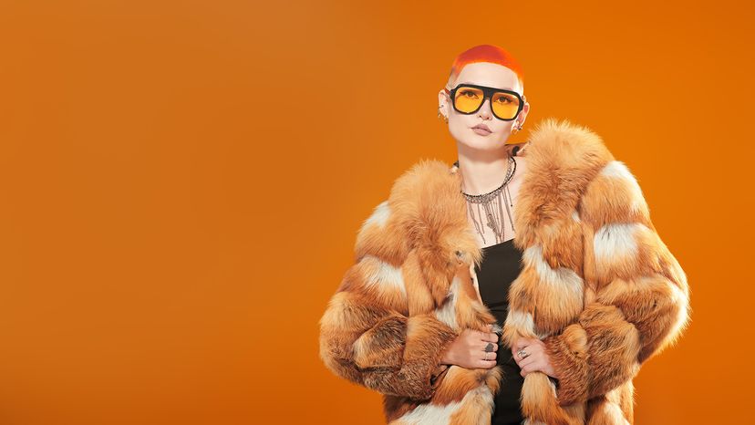 Fur coat