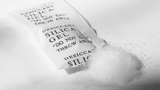 What is silica gel and why do I find little packets of it in everything I buy?