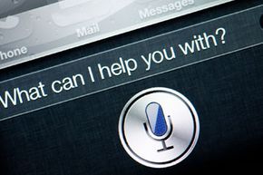 Apple's Siri prompting user for input