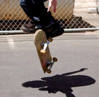 Skateboarding Image GallerySurfers used to call skateboarding&quot;sidewalk surfing.&quot; See morepictures of skateboarding.