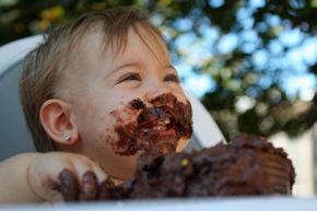 Give your young one their own cake to eat (and destroy).