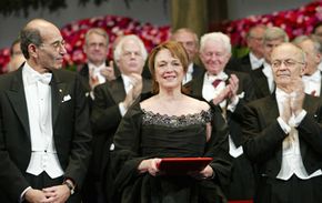 Richard Axel (left) and Linda Buck won a Nobel Prize for their work on smell.