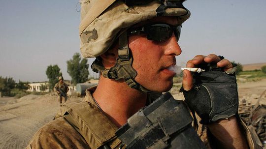 Why Smoking Rates in the Military Are So High