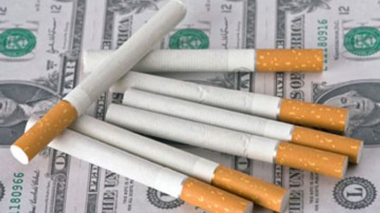 哪个组织在预防吸烟上花费最多?＂border=