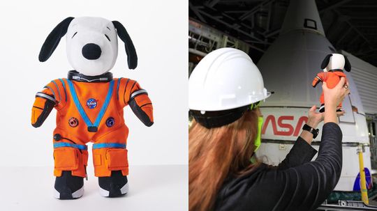 Snoopy and Shaun the Sheep Are Set for the Moon