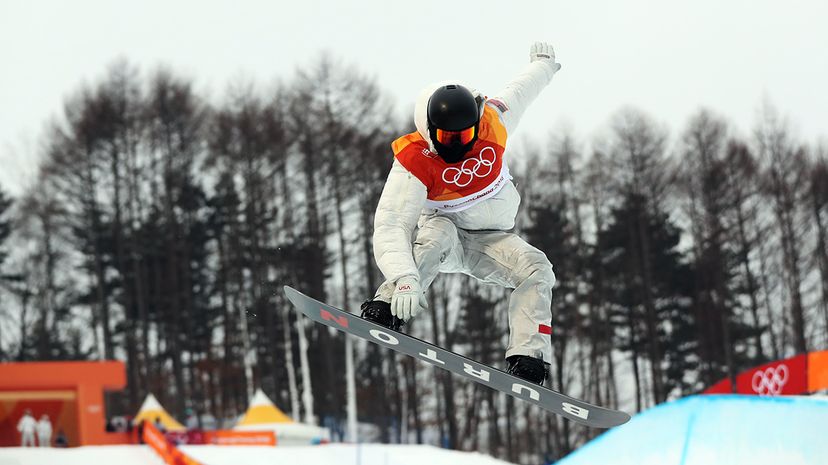Shaun White snowboarding