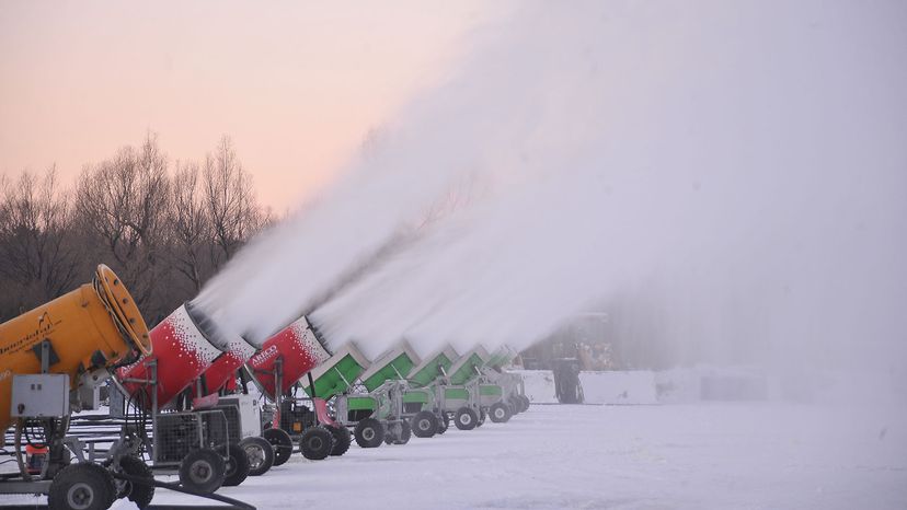 How Snow Guns Keep the Slopes Coated in Fresh Powder