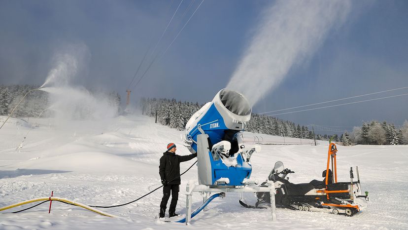 Is artificial snowmaking detrimental to the environment? 