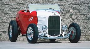 If you have the means, you can order a Roadster justlike this one from the So-Cal Speed Shop.See more hot rod pictures.