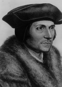 理论家托马斯·莫尔（Thomas More）是社会主义的早期倡导者。“border=