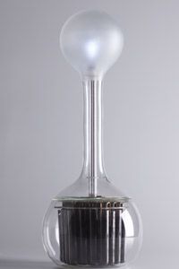 Dutch product designer Marieke Staps created the so-called Soil Lamp.