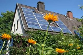 Just as flowers are best aimed toward the beaming sun, so too are solar panels.