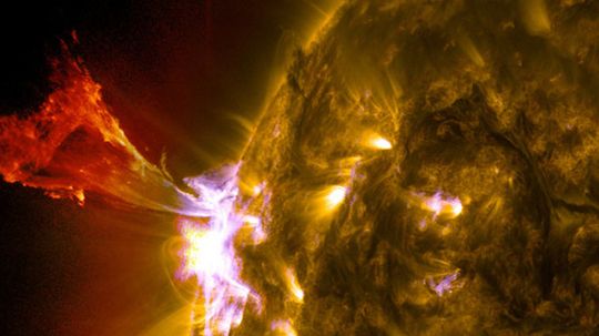 Could an extremely powerful solar flare destroy all the electronics on Earth?