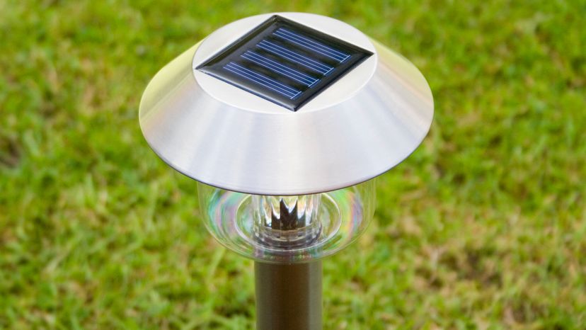 Solar cell store lamp