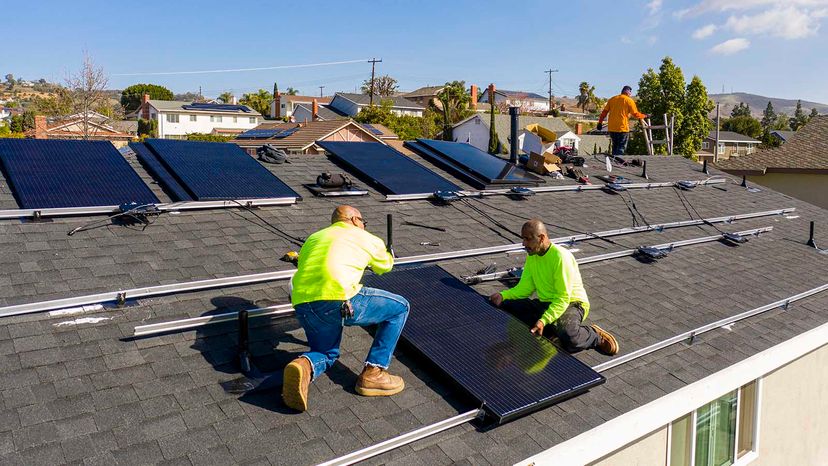 installing solar panels