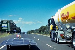 solar powered car, solar car