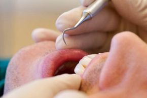 dentist treating patient