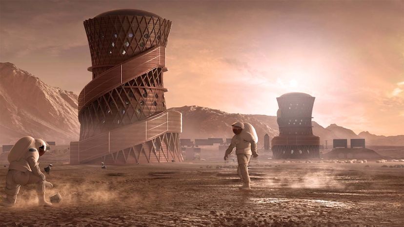 Space Architects Will Help Us Live and Work Among the Stars
Mars habitat