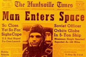 History books say that Yuri Gagarin was the first man in space, but was he?