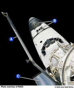 space shuttle caution signs