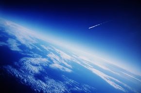Object entering Earth's atmosphere