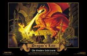 "The Dragon's Lair" print: $5.00”border=