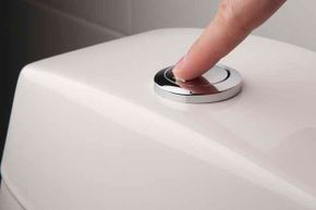 Why clean the toilet handle? The toilet is usually flushed before the hands are washed. That's one gross handle.