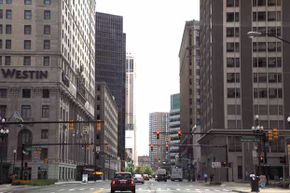 downtown Detroit